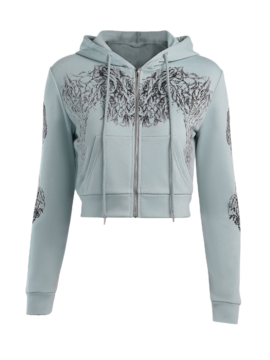 Fairy Grunge Hooded Sweatshirt