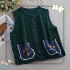 Autumn Mori Girl Sweater Vest