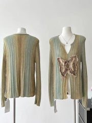 Butterfly Embrace Knit Sweater