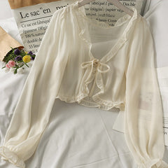 Fairycore Thin Breathable Blouse