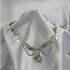 Fairycore Natural Stone Necklace