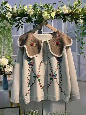 Blossom Ruffle Charm Cardigan