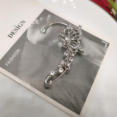 Fairycore Butterfly Ear Cuff Elf Earring