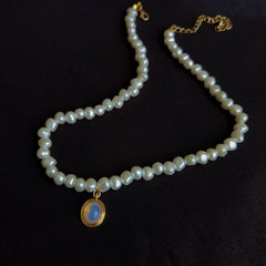 Fairy Three-layer Pearl Collar Choker