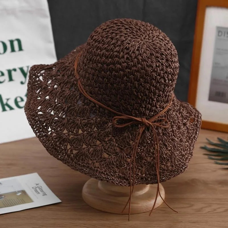 Breezy Boho Crochet Sun Hat
