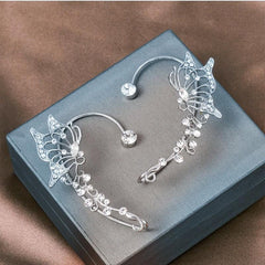 Fairycore Butterfly Ear Cuff Elf Earring