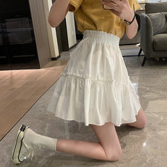 Fairycore A Line Pleated Skirt
