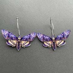 Fairycore Acrylic Butterfly Earrings