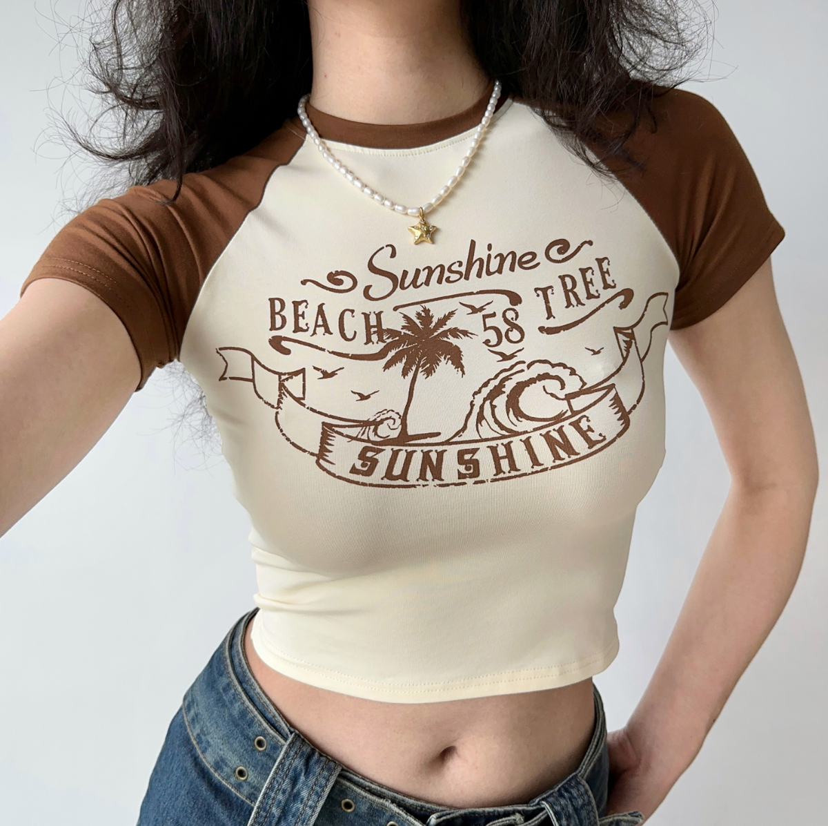 Sunshine Beach Baby Tee