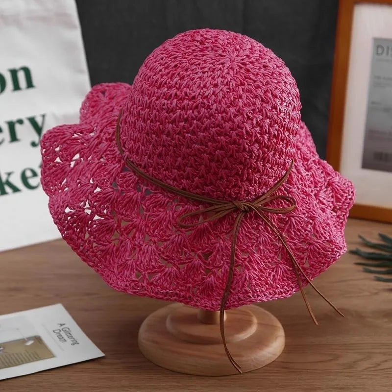 Breezy Boho Crochet Sun Hat