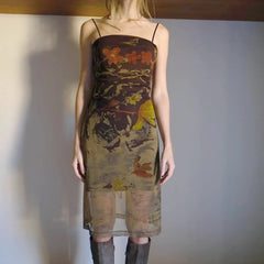 Fairy Grunge  Spaghetti Strap Dress
