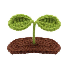 Goblincore Hand-Woven Grass Hairpin