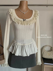 Classic Coquette Peplum Top