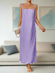 Solid Purple Color Cami Dress - Your Perfect Summer Style Statement