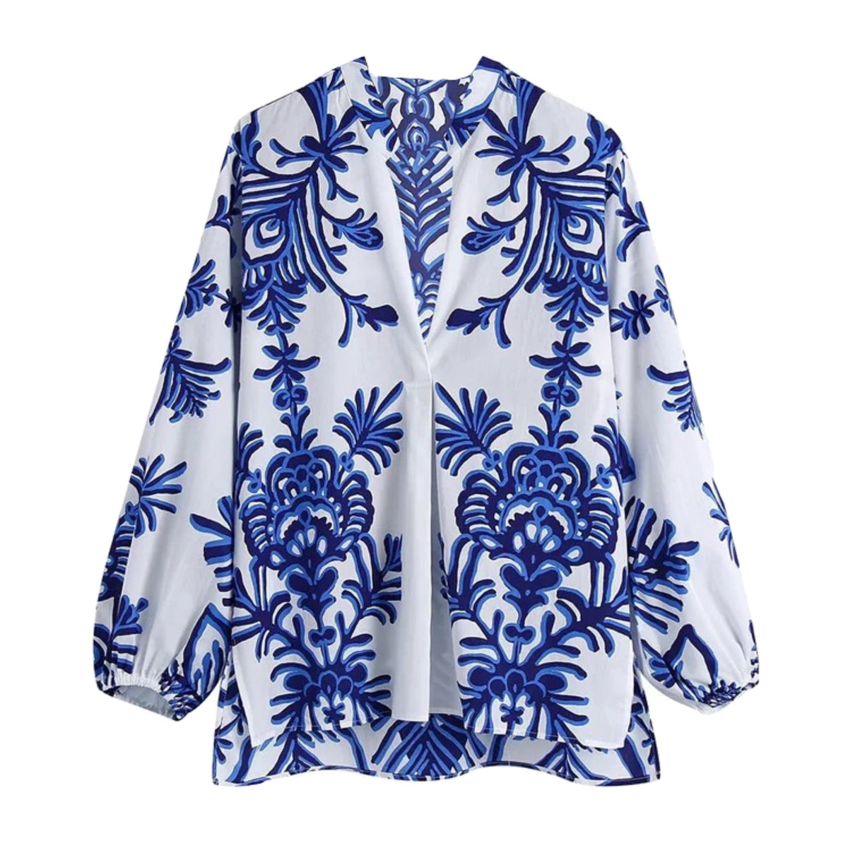 Venice Floral Long Sleeve Blouse