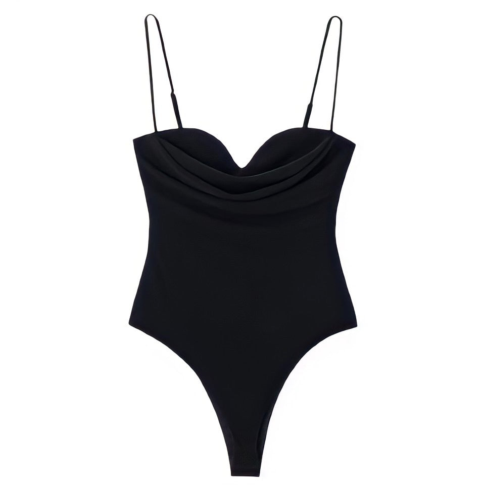Ciel Black Bodysuit