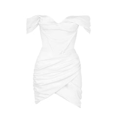 Ivory Corset Mini Dress