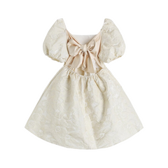 Ellison Floral Puff Sleeve Mini Dress