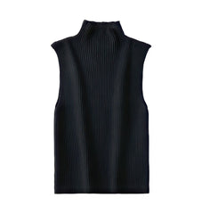 Black Knit Tank Top