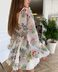 LILIA EMBROIDERY DRESS