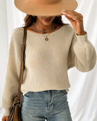 Backless Criss Cross Sweater