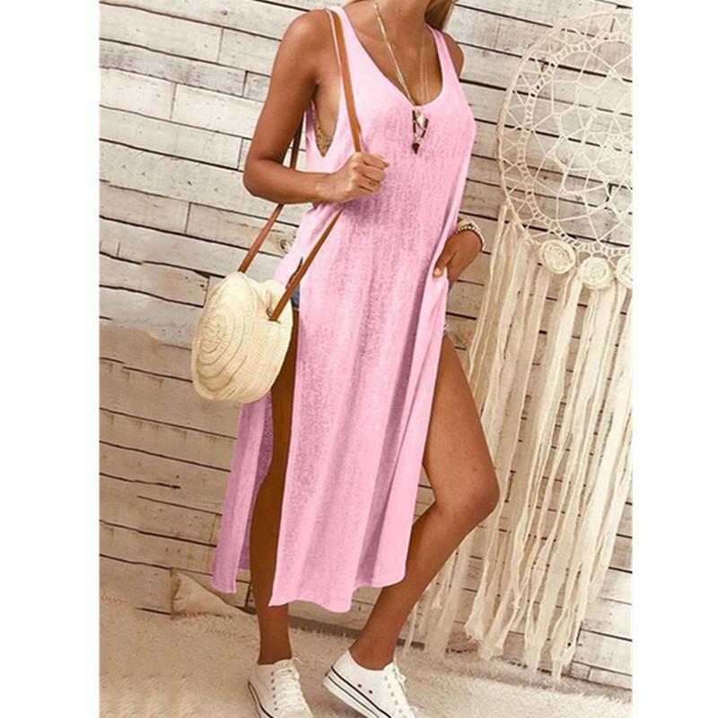 Fashion Vent Pure Maxi Dresses