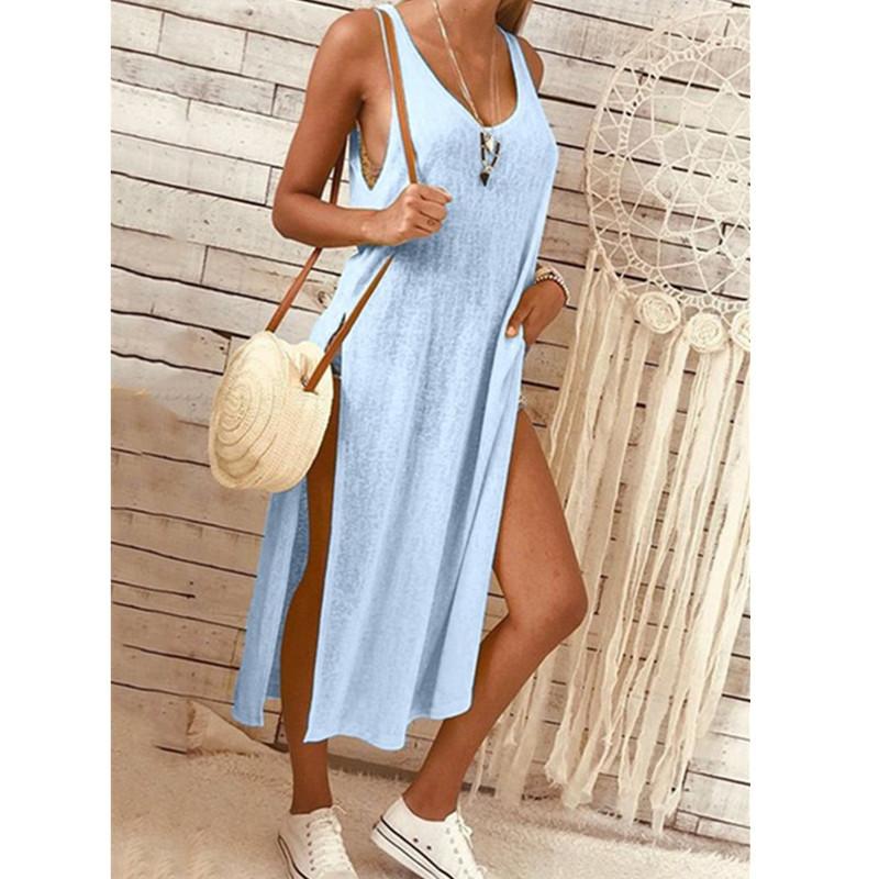 Fashion Vent Pure Maxi Dresses