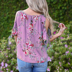 Fashion V neck Short sleeve T-Shirts