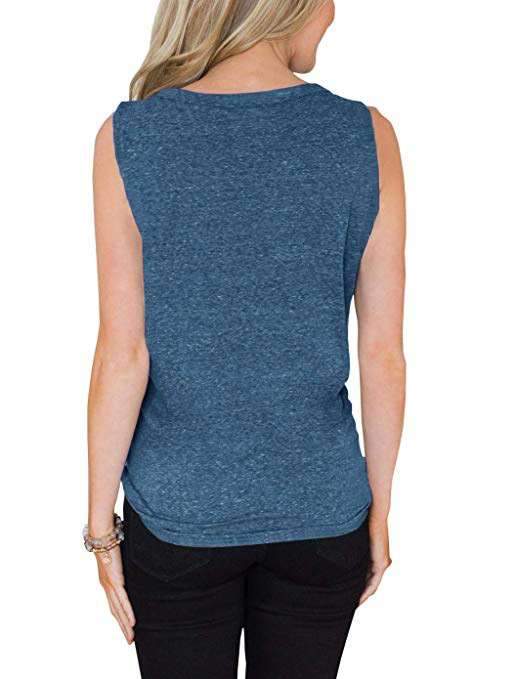 Fashion V neck Cardigan Vests