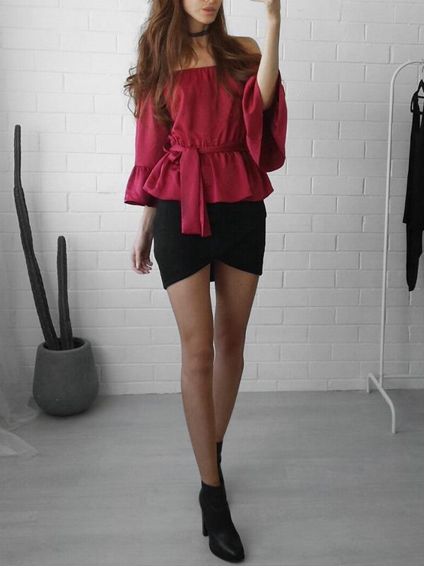 Fashion Women's Ladies Summer Long Sleeve Loose Casual Shirt