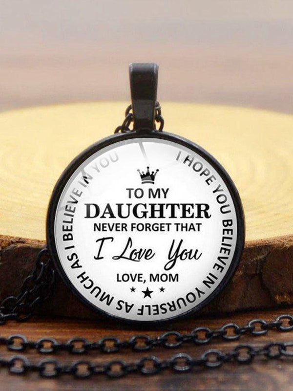 Fashion Word Printed Necklaces