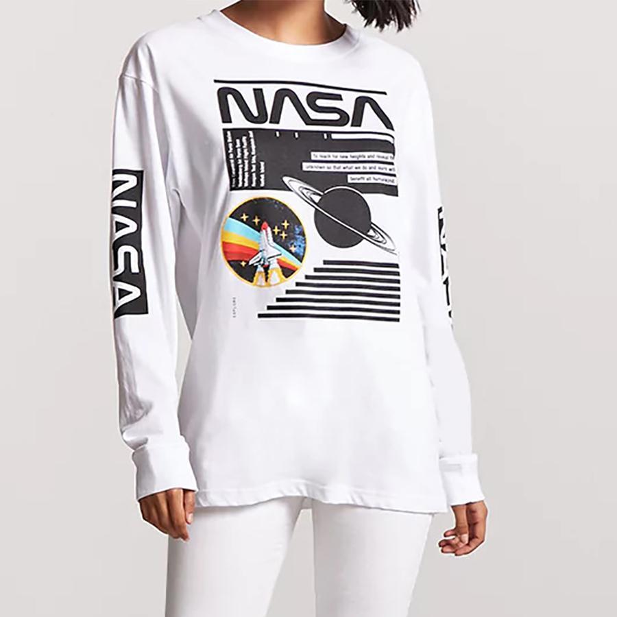 Fashion White Letter Printed T-Shirts