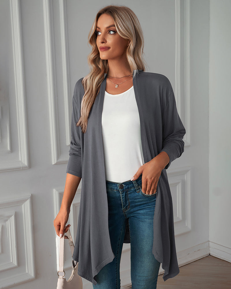 Cable Knit Oversized Dressy Cardigan Jackets Long Sleeve Cardigan Sweaters