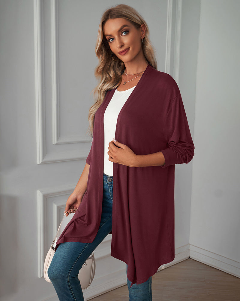 Cable Knit Oversized Dressy Cardigan Jackets Long Sleeve Cardigan Sweaters