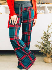 Fashionable loose fitting printed trousers Pants