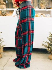 Fashionable loose fitting printed trousers Pants