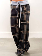 Fashionable loose fitting printed trousers Pants