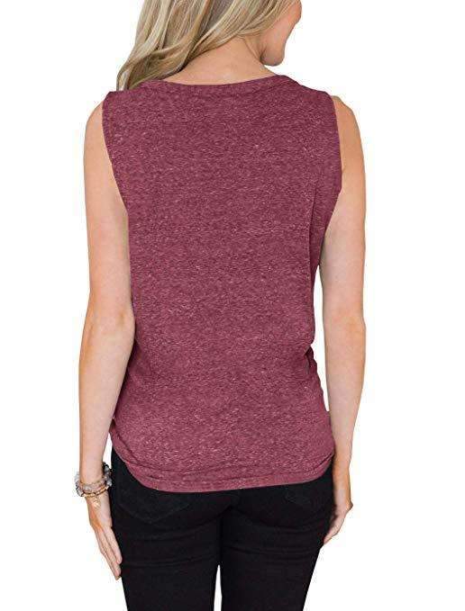 Fashion V neck Cardigan Vests