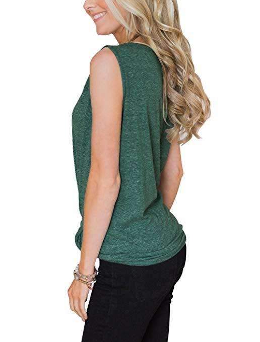 Fashion V neck Cardigan Vests