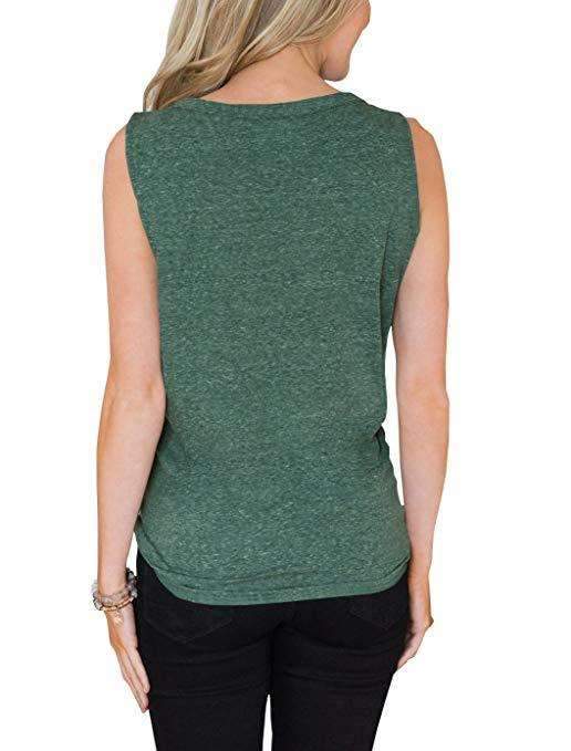 Fashion V neck Cardigan Vests