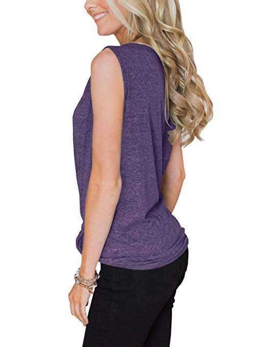 Fashion V neck Cardigan Vests