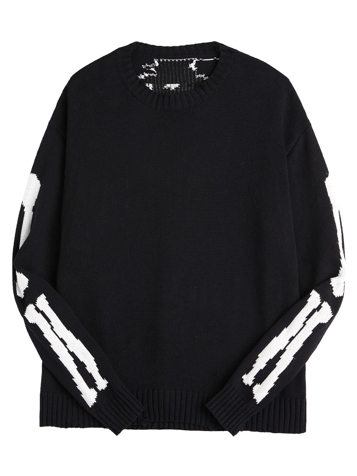 Oversized Skeleton Knit Sweater