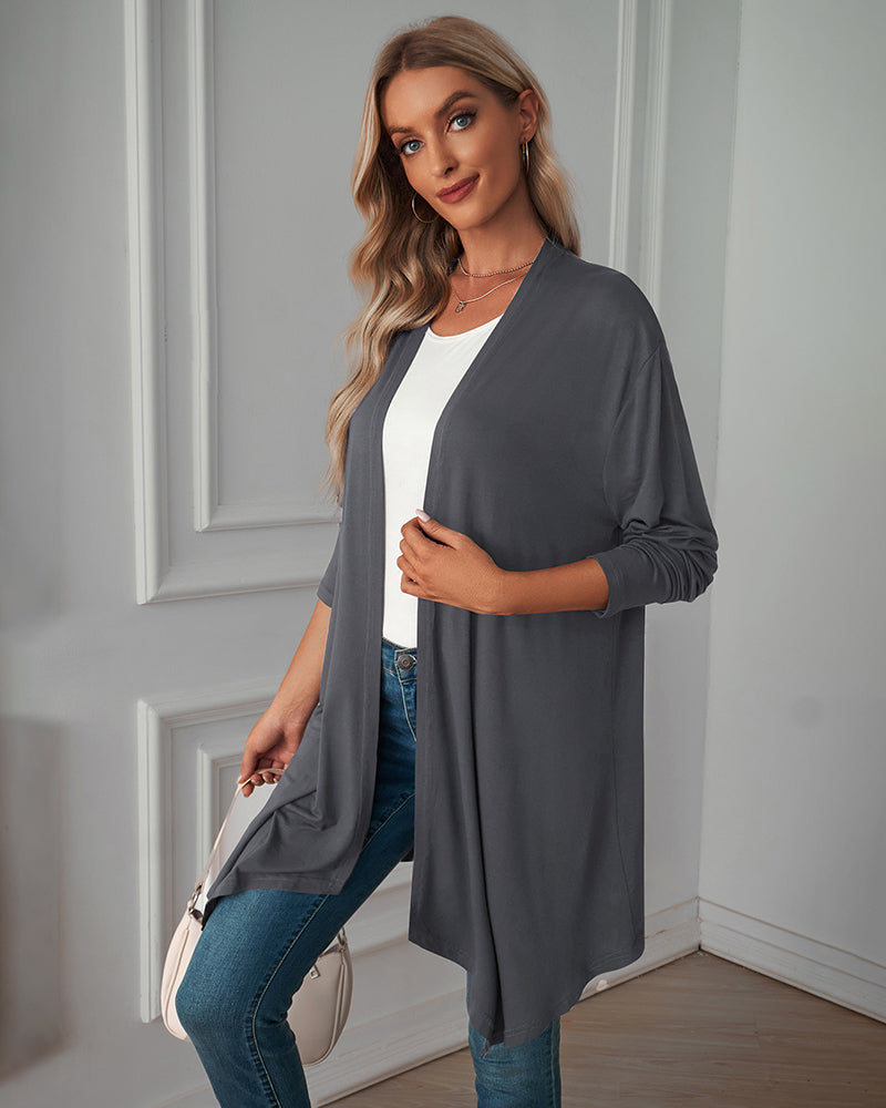 Cable Knit Oversized Dressy Cardigan Jackets Long Sleeve Cardigan Sweaters