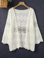 Shawl Long Sleeve Lace Sun Protection Cardigan